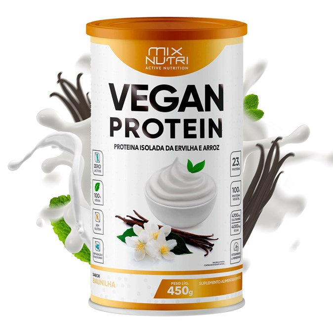 VEGAN PROTEIN BAUNILHA 450G