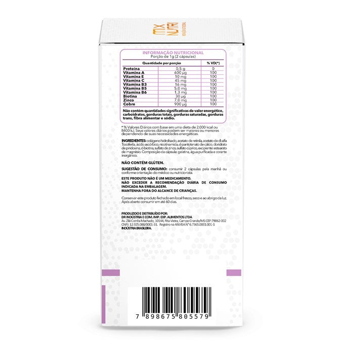 CLINICAL - COLAGENO + HSN - 60 CAPS - 30G - MIX NUTRI