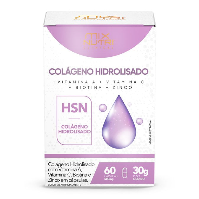 CLINICAL - COLAGENO + HSN - 60 CAPS - 30G - MIX NUTRI