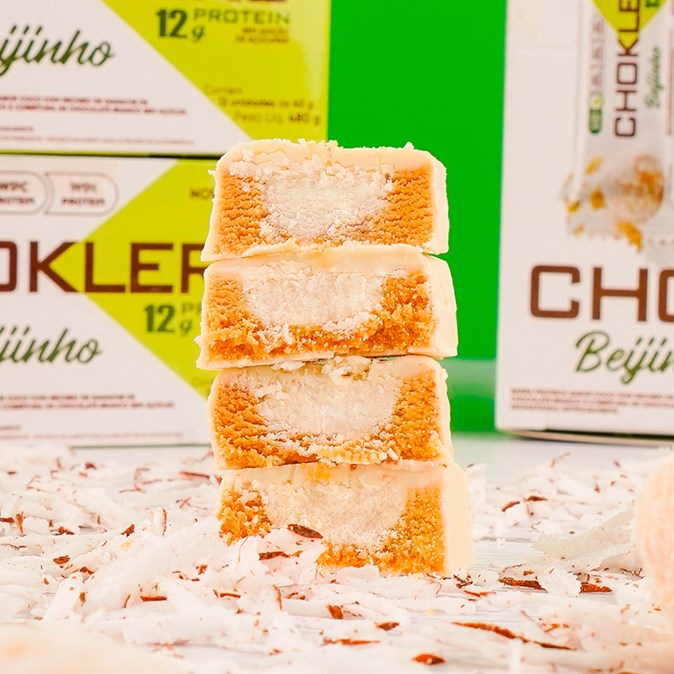 CHOKLERS BEIJINHO E CHOCOLATE BRANCO  - DISPLAY 12X40G