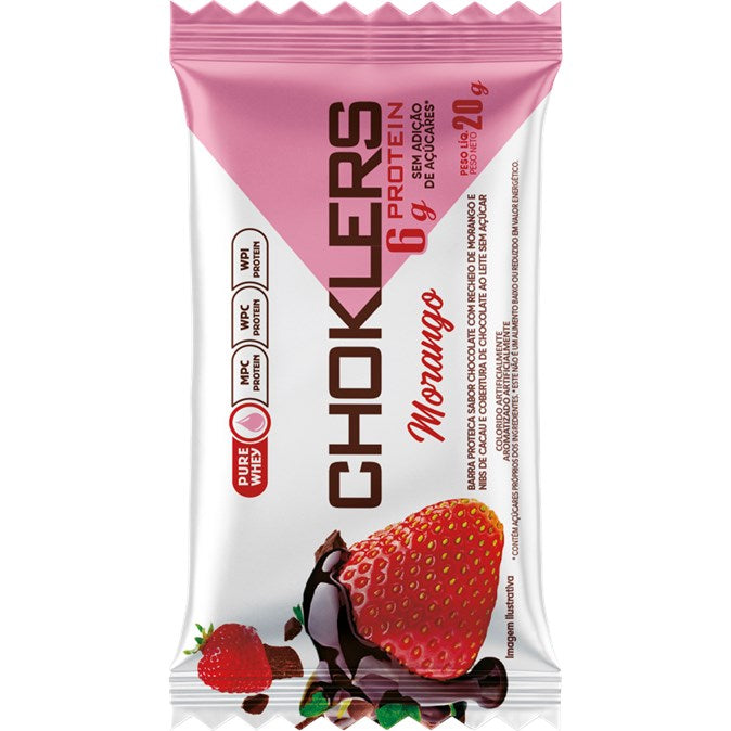 CHOKLERS MORANGO COM NIBS DE CACAU - 12X40G