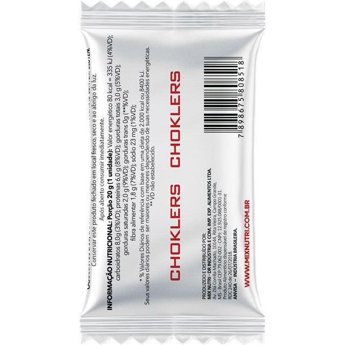 CHOKLERS MORANGO COM NIBS DE CACAU - 12X40G