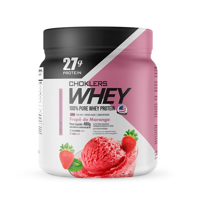 CHOKLERS WHEY FRAPE DE MORANGO 480G
