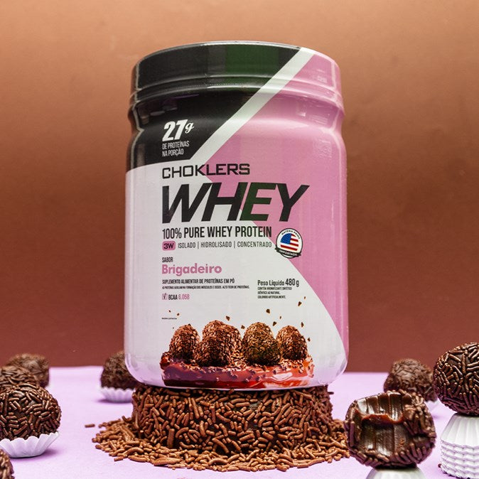 CHOKLERS WHEY BRIGADEIRO 900G POTE