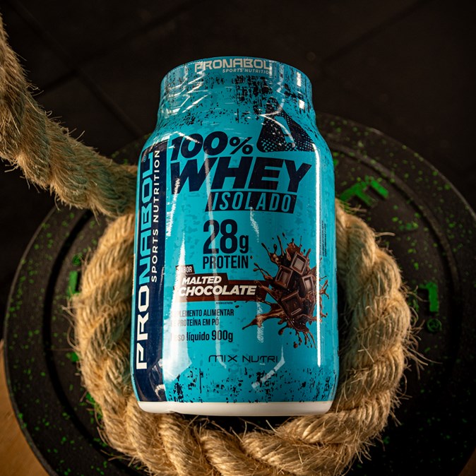 WHEY 100% ISOLADO MALTED CHOCOLAT 900G POTE - PRONABOL