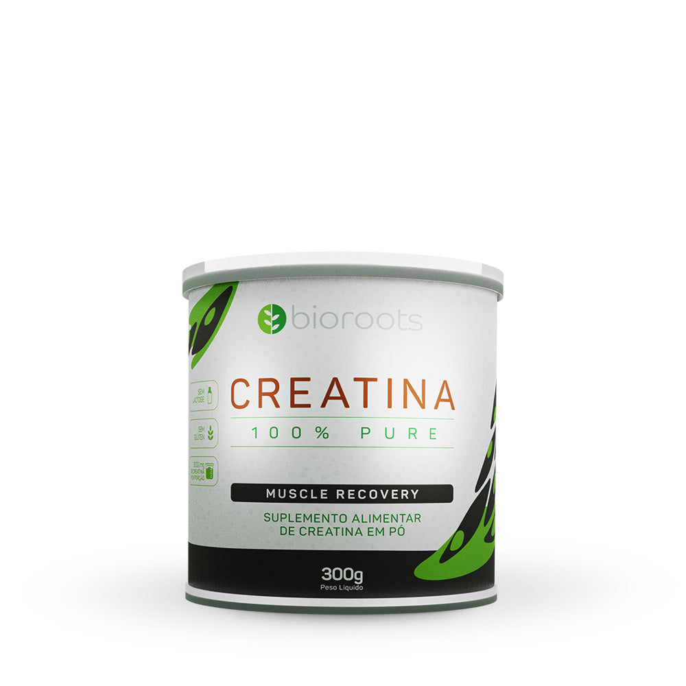 CREATINA 300G SUPLEMENTO ALIMENTAR EM PÓ	100% PURE BIOROOTS