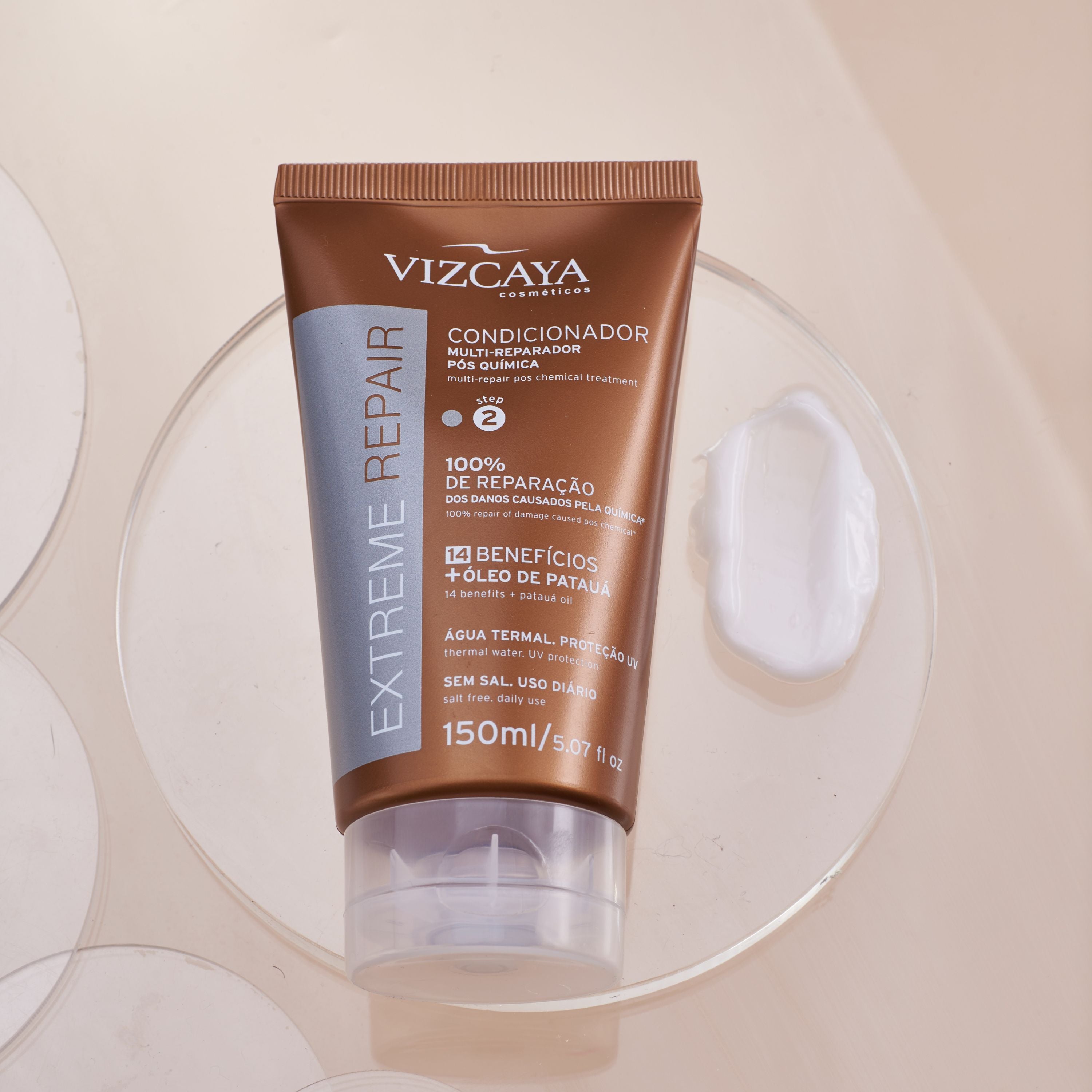 Kit Shampoo + Condicionador Multi Reparador Pós-química