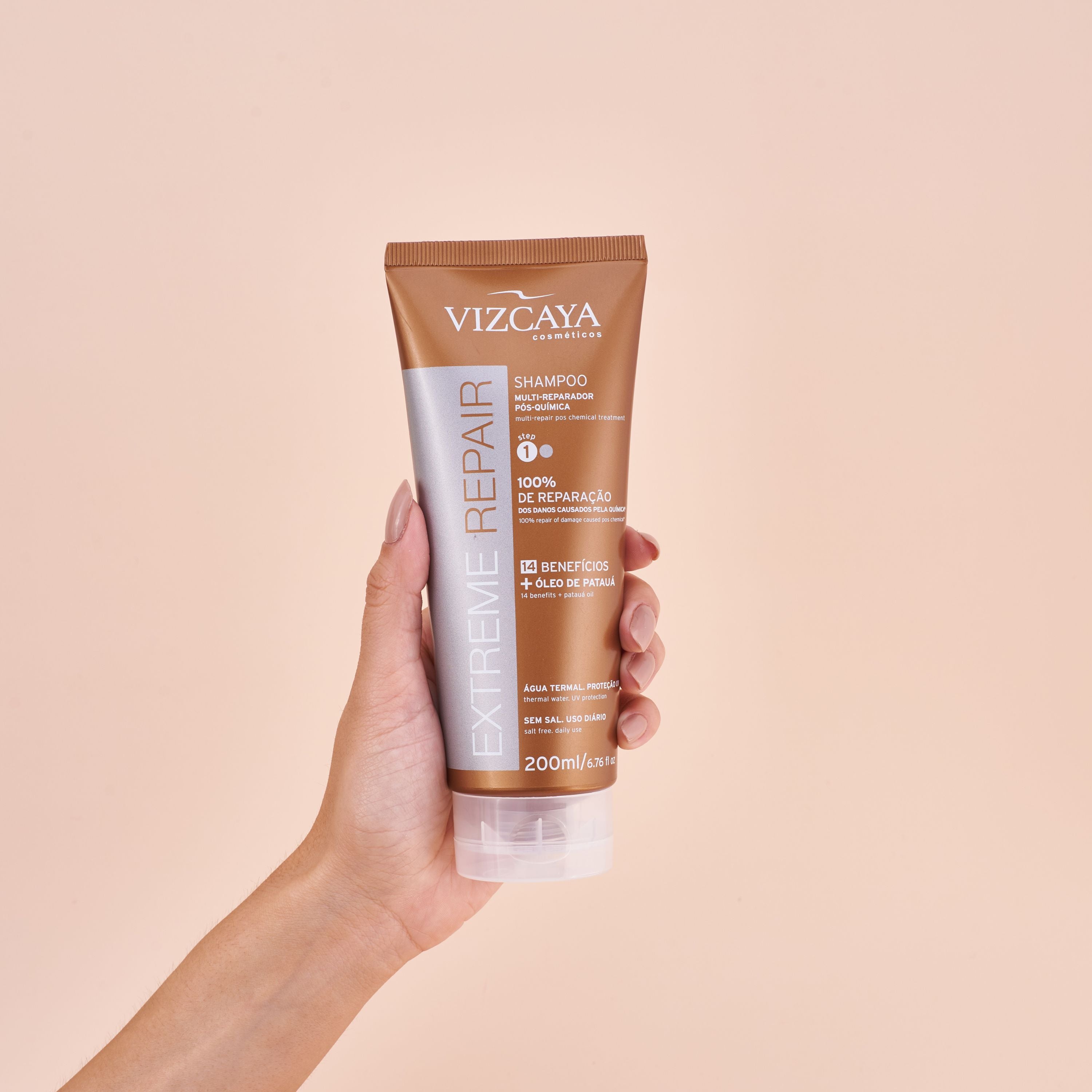 Kit Shampoo + Condicionador Multi Reparador Pós-química