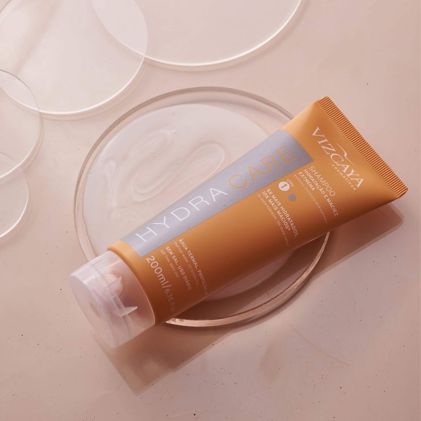 Shampoo Hydra Care 200ml - Vizcaya Óleo de Jojoba