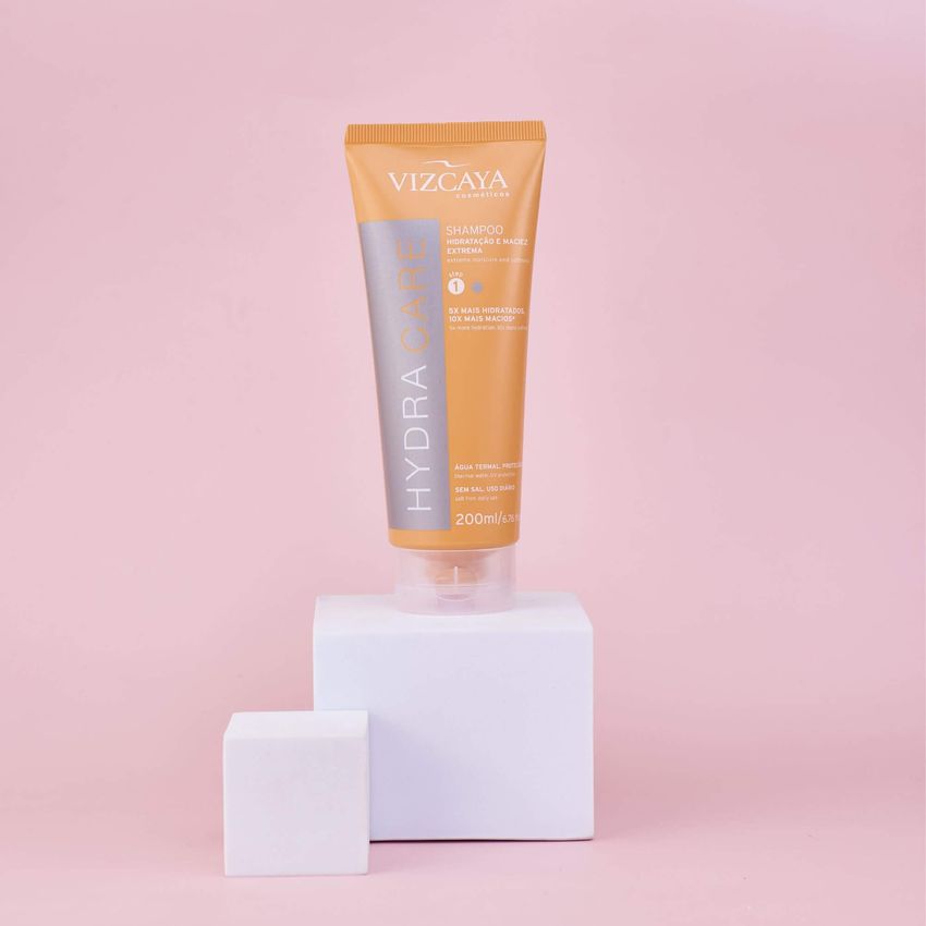 Shampoo Hydra Care 200ml - Vizcaya Óleo de Jojoba