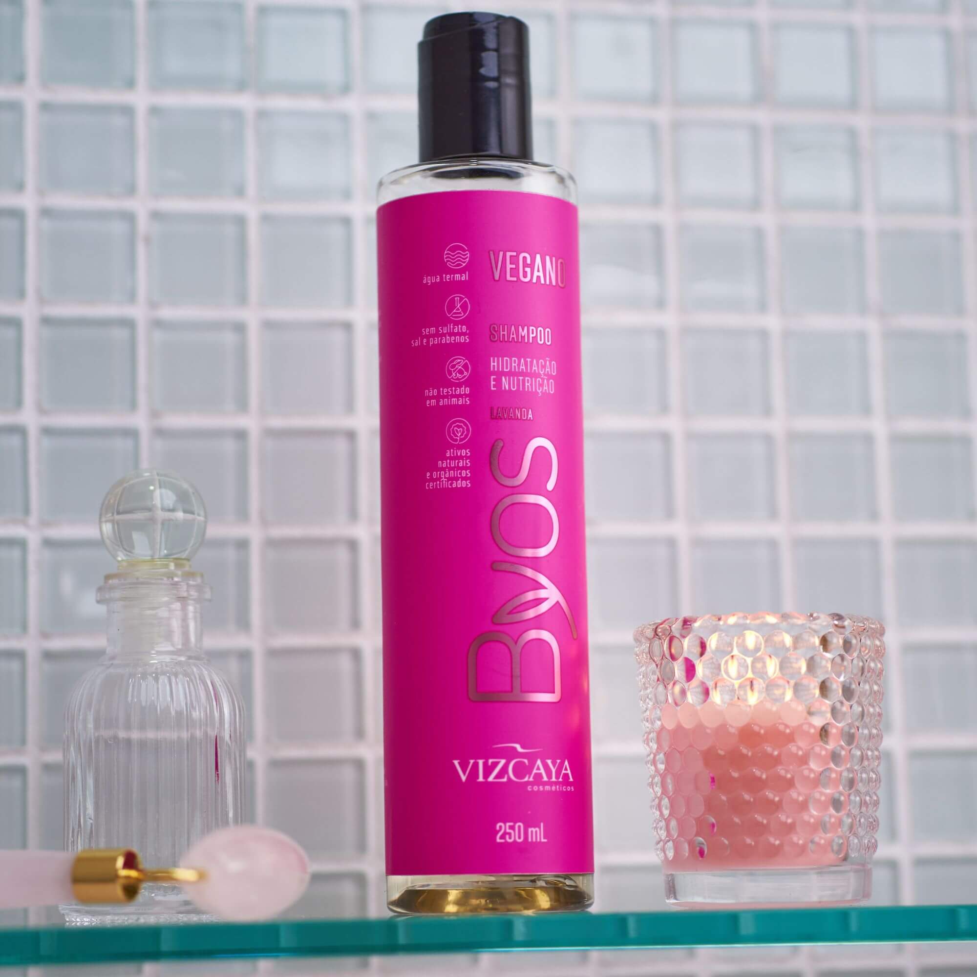 Shampoo Vegano Byos Hidratação E Nutrição 250Ml Vizcaya