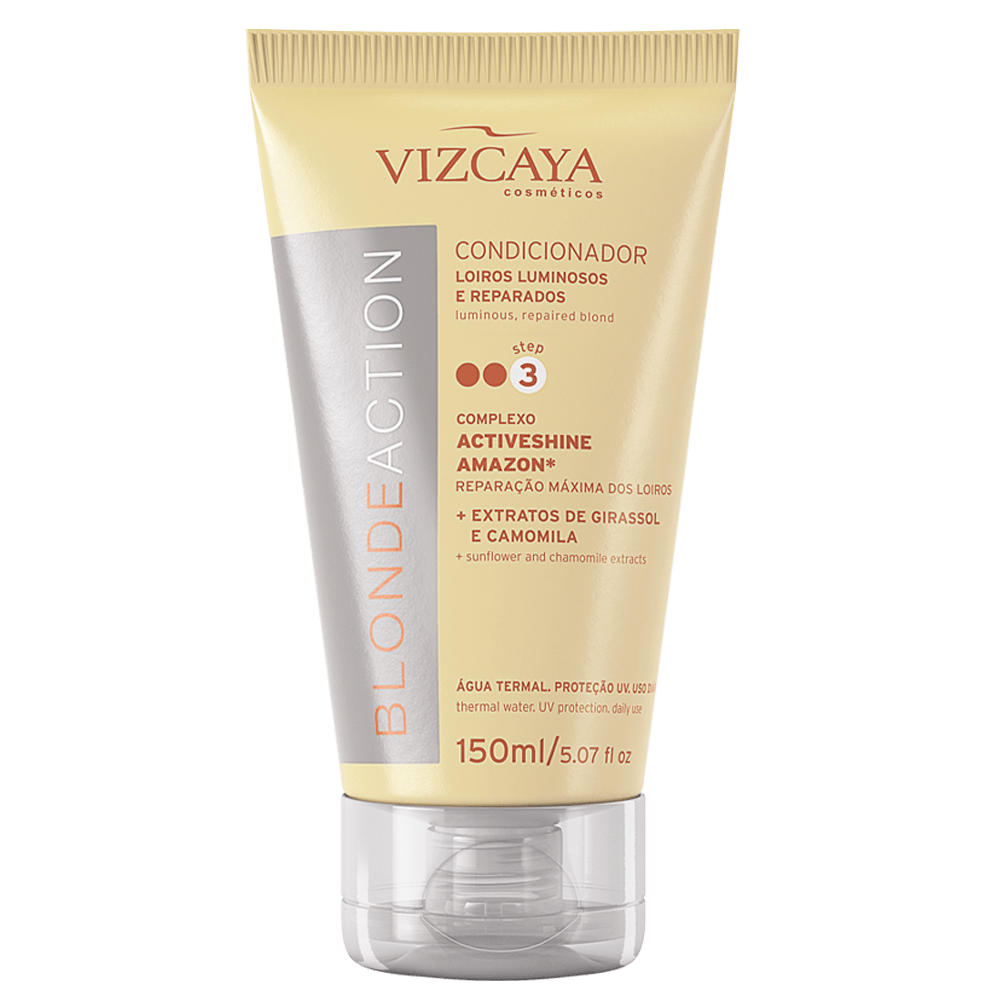 Condicionador Blonde Action 150ml - loiro mais iluminado