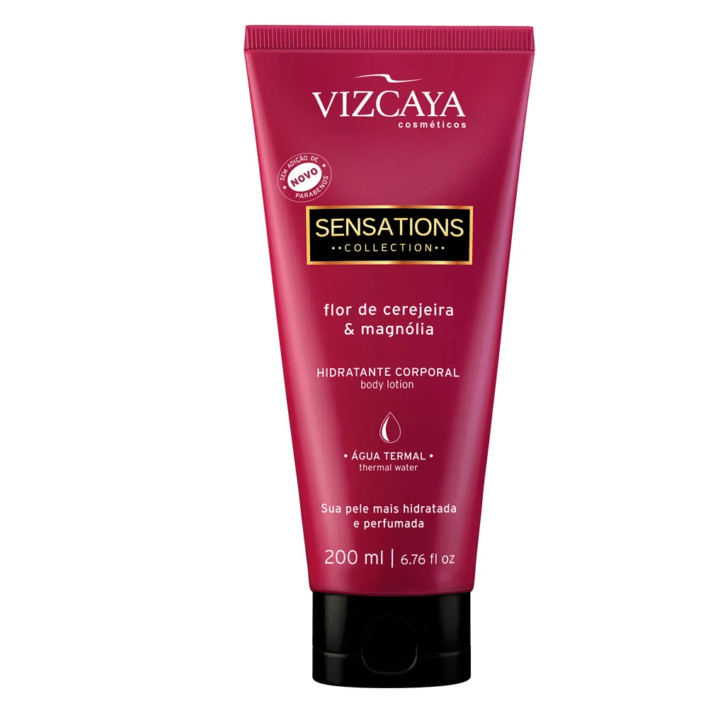 Hidratantes Vizcaya - Flor de Cerejeira e Magnólia 200ml